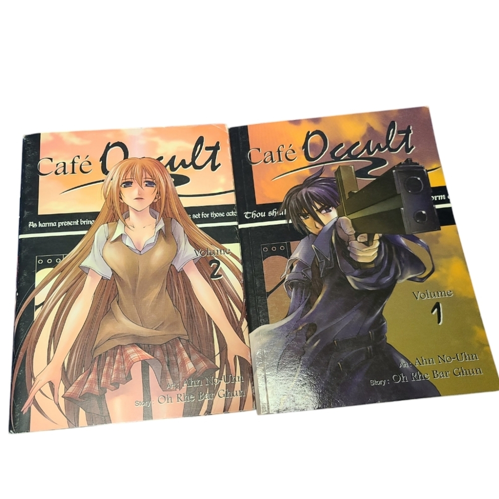Café Occult Manga Volumes 1 & 2